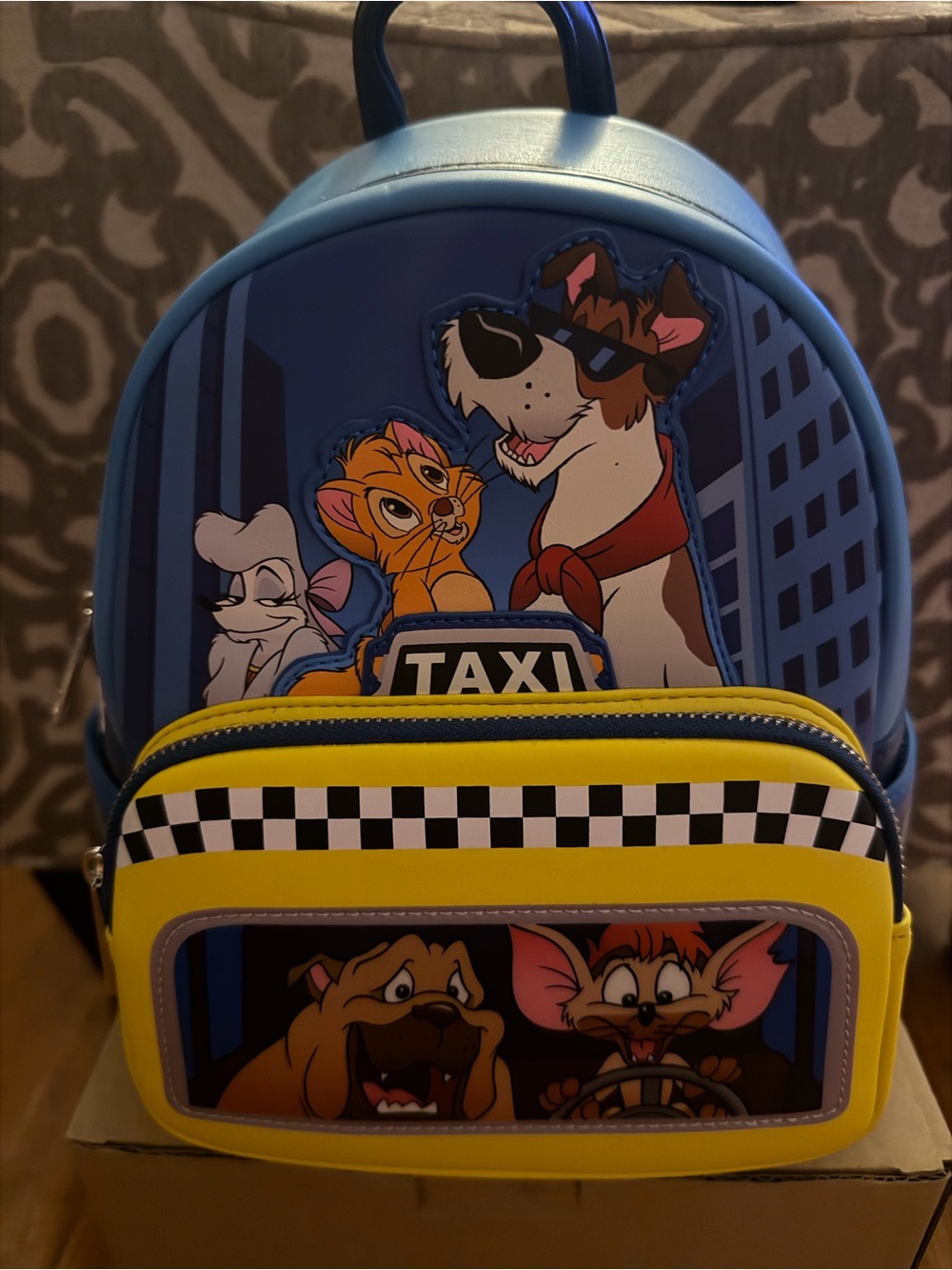 Loungefly Oliver & Company Taxi Backpack
